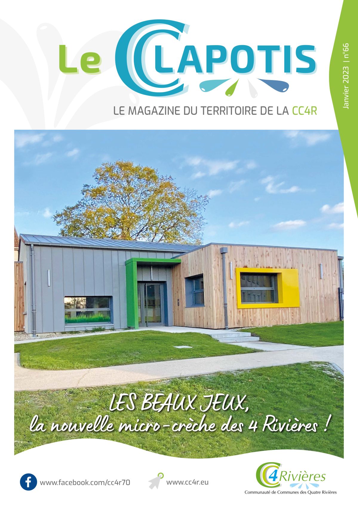 Le Clapotis - Le magazine de la CC4R - Janvier 2023 - N°66