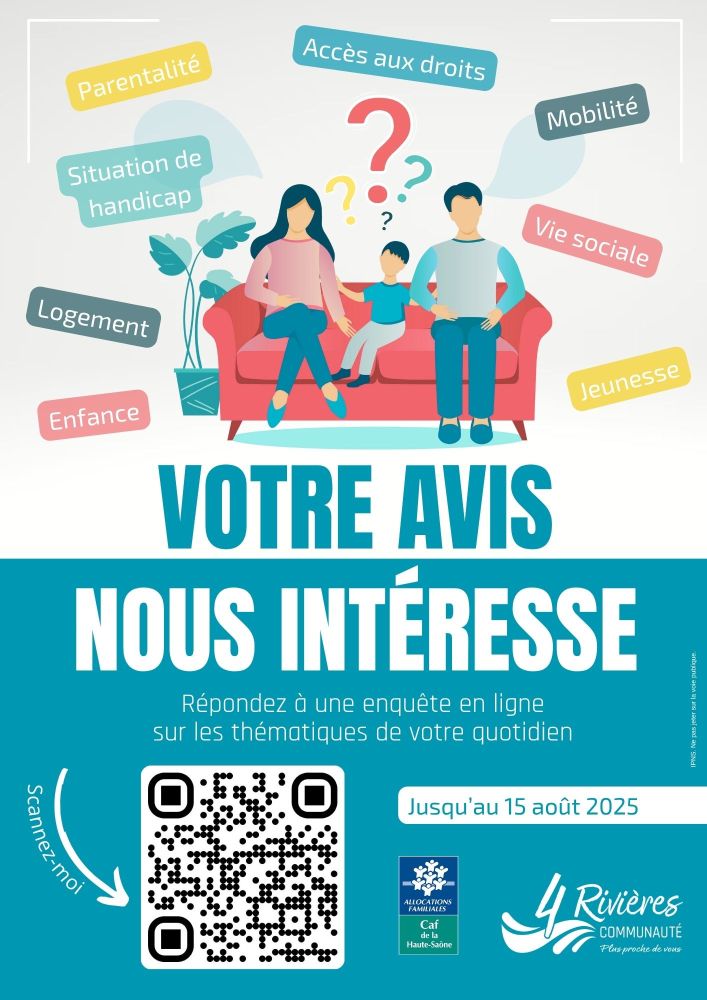 Votre avis nous intéresse !