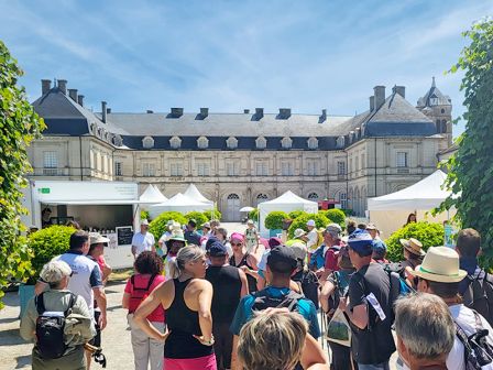 Rendez-vous aux jardins au château de Champlitte